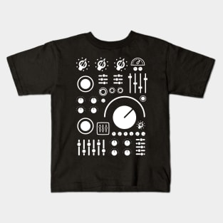 Synthesizer Knobs And Dials Kids T-Shirt